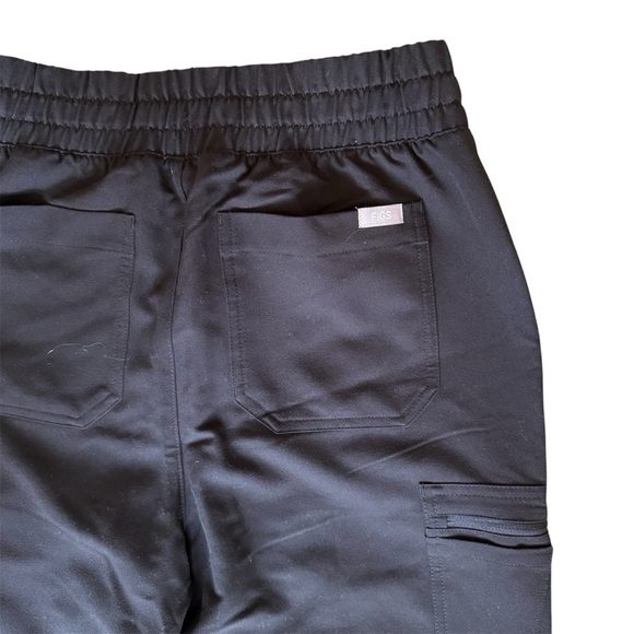 NWT Yola Black High Waisted Scrub Pants - Picture 4 of 5